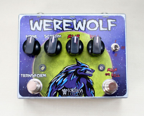 Tortuga Effects Werewolf Dual Over-Stortion pedal Tortuga Effects Werewolf Dual Over-Stortion pedal