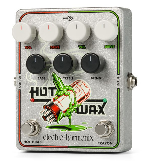 Electro-Harmonix Hot Wax Dual Overdrive pedal