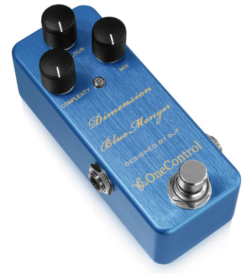 One Control BJF Designed Dimensions Blue Modulation pedal