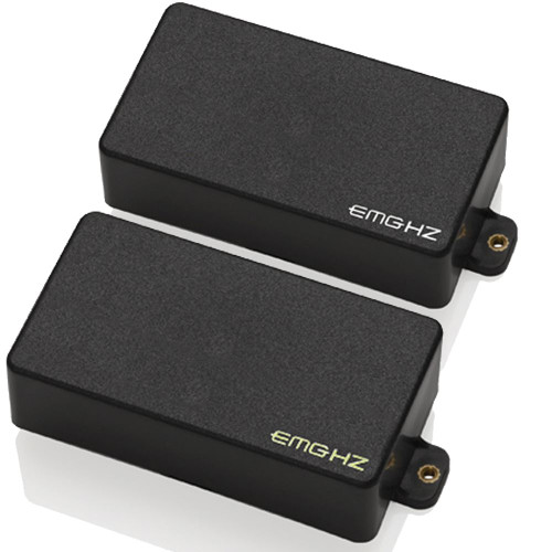 EMG HZ H4 / H4A Passive Humbucker pickup set - black EMG HZ H4 / H4A Passive Humbucker pickup set - black