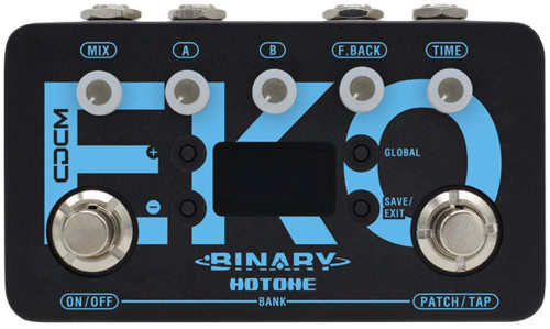Hotone Binary Eko Delay pedal w/ tap tempo