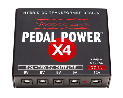 Voodoo Lab Pedal Power X4 9v Power Supply