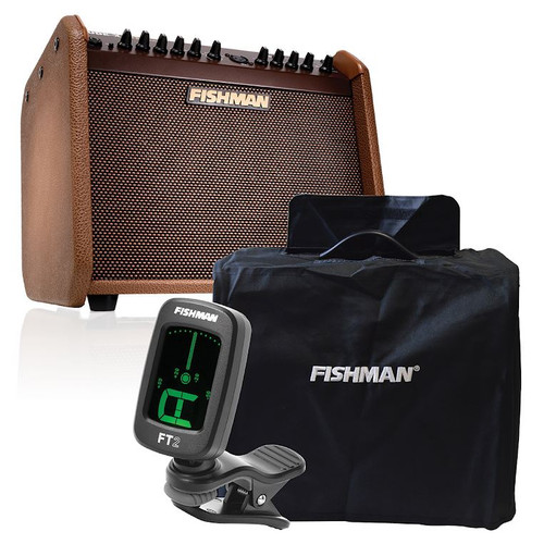 Fishman Loudbox Mini Charge Acoustic Guitar Amplifier  w/ free slip cover & FT-2 Tuner