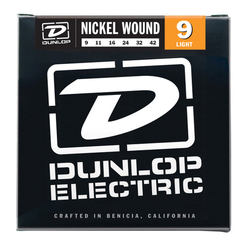 Dunlop Electric Light Guitar Strings 9-42 nickel wound
