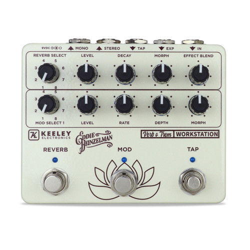Keeley Electronics EH Verb O Trem Reverb & Tremolo Workstation pedal