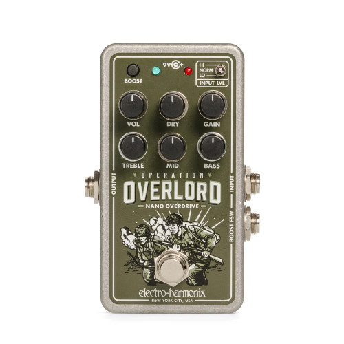 Electro-Harmonix Nano Operation Overlord Overdrive pedal