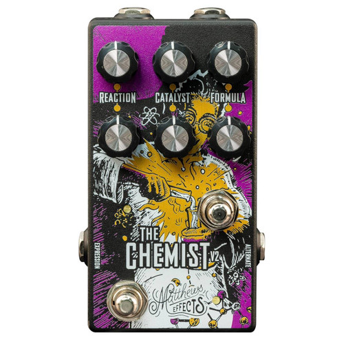 Matthews Effects Chemist v2 Atomic Modulator Octave / Chorus / Phaser pedal