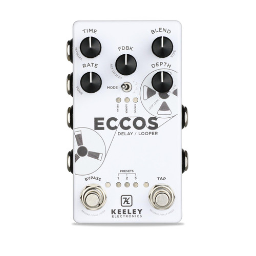 Keeley ECCOS Neo-Vintage Tape Delay / Looper pedal