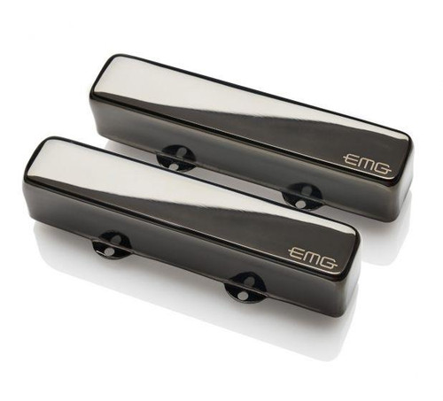 EMG Robert Trujillo "Rip Tide" Signature 4-String J Bass set - black chrome