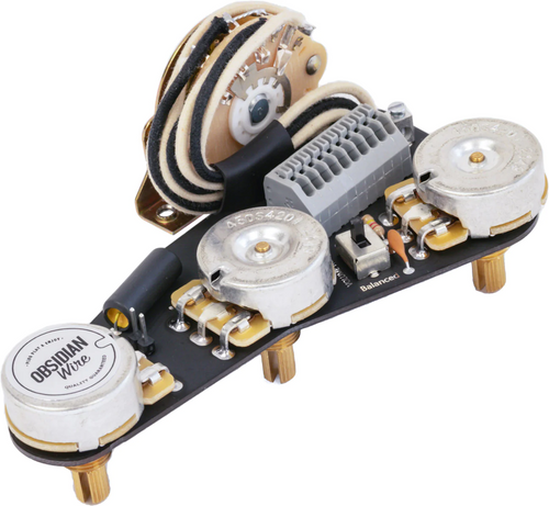 ObsidianWire T3 Traditional Vintage 3-Way for Tele pre-wired kit - 250k CTS  pots - Macdaddy Music