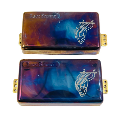 Lace Matt Pike Firespitter Neck & Bridge humbucker set - burnt chrome Lace Matt Pike Firespitter Neck & Bridge humbucker set - burnt chrome