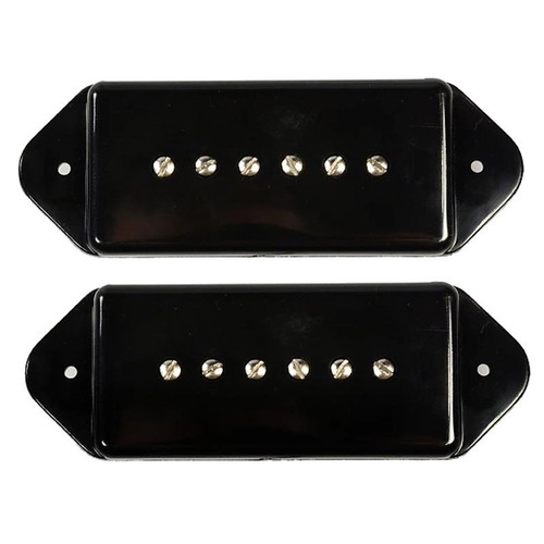 Seymour Duncan Antiquity Retrospec'd Dog Ear P-90 Pickup set - black Seymour Duncan Antiquity Retrospec'd Dog Ear P-90 Pickup set - black