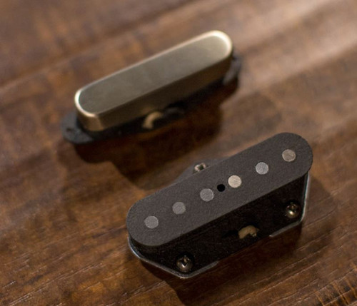 Suhr Andy Wood Woodshed T-Style raw nickel pickup set