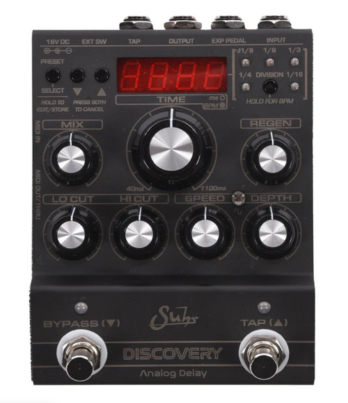Suhr Discovery Delay Analog Delay - black edition