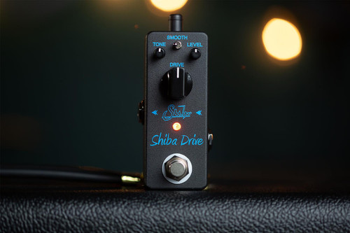 Suhr Shiba Drive Reloaded Mini Overdrive pedal - black edition Suhr Shiba Drive Reloaded Mini Overdrive pedal - black edition