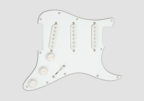Seymour Duncan STK-10 YJM Fury Loaded Pickguard - white/white pickguard