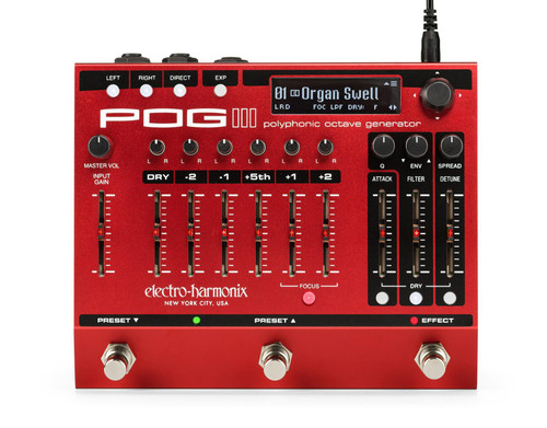 Electro-Harmonix POG3 Polyphonic Octave Generator pedal Electro-Harmonix POG3 Polyphonic Octave Generator pedal