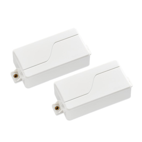 Fishman Fluence Modern Humbucker 6 String Set, 3 Voice, White Plastic