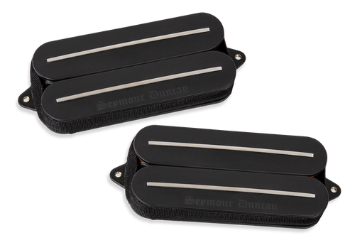 Seymour Duncan Black Winter Rails 7-String Humbucker set - black