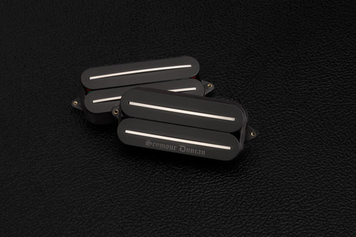 Seymour Duncan Black Winter Rails 7-String Humbucker set - black