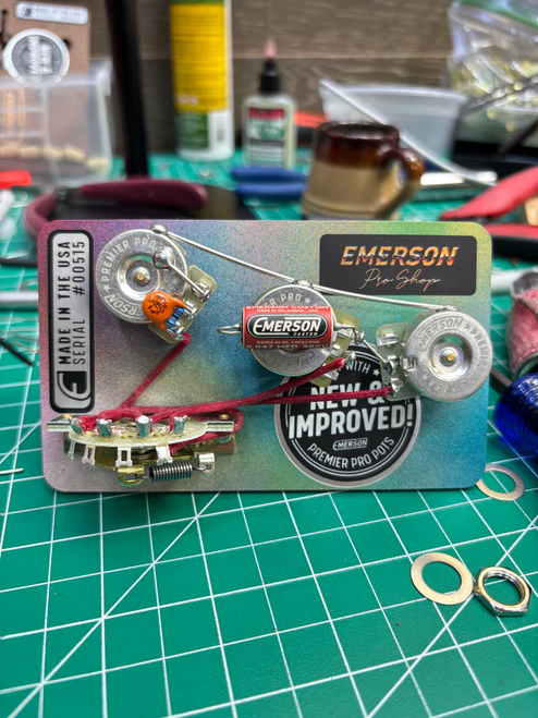 Emerson Custom PRS Silver Sky Prewired kit - Premier Pro 250k pots Emerson Custom PRS Silver Sky Prewired kit - Premier Pro 250k pots