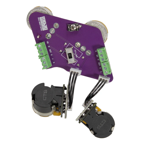 Mojotone Solderless Convertible Les Paul Guitar Wiring Harness w/ Push / Pull - short shaft