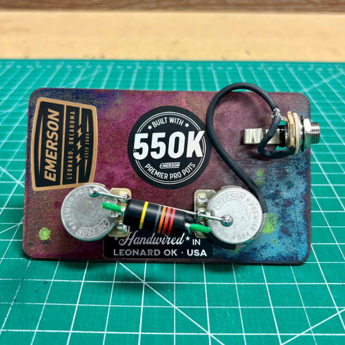 Emerson Custom Les Paul Junior Premior Pro Prewired Kit - 550k pots