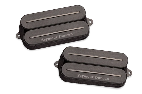 Seymour Duncan Hot Rodded Rail Humbuckers set - black / black rails