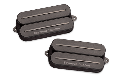Seymour Duncan Black Winter Rails Humbucker set - black / black rails