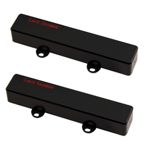 Lace Sensor Man O' War Jazz Bass pickup set - black