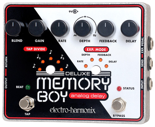 Electro-Harmonix Deluxe Memory Boy Analog Delay w/ Tap Tempo