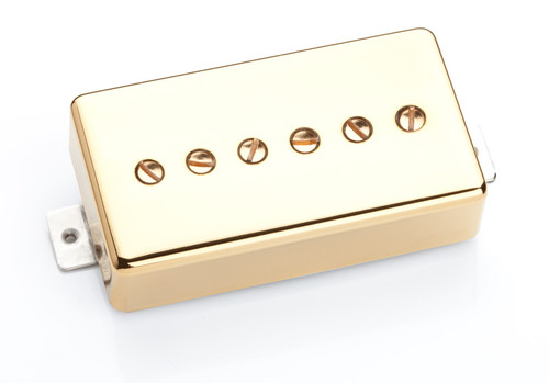 Seymour Duncan SPH90-1 Phat Cat P-90 Bridge Humbucker Replacement - gold