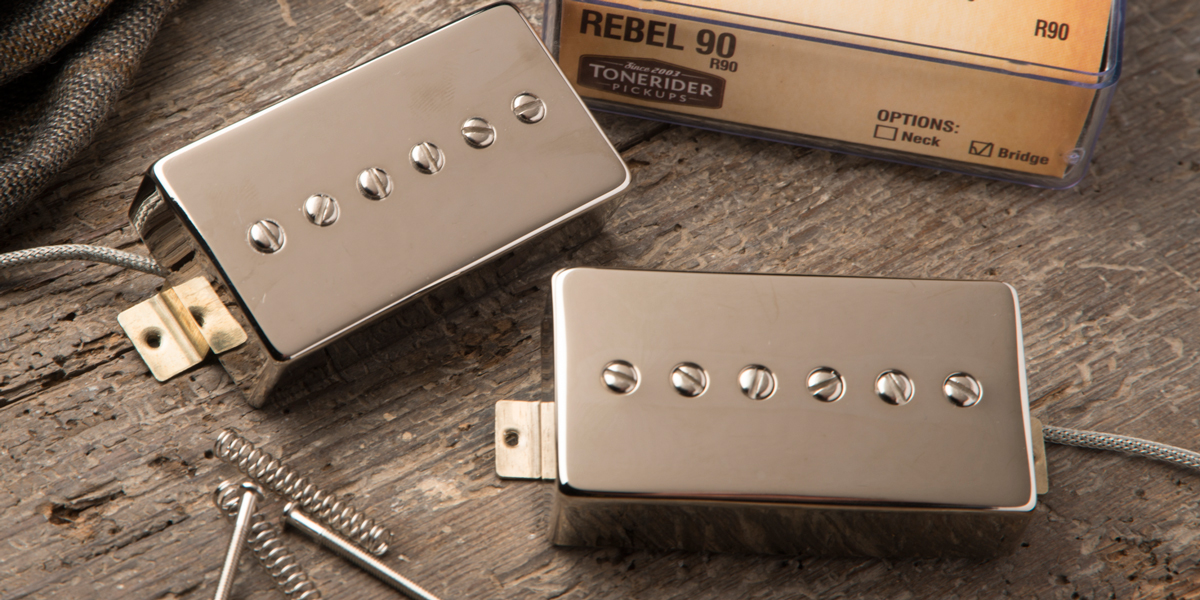 Tonerider Rebel 90 Humbucker Replacement P90 Neck pickup - nickel