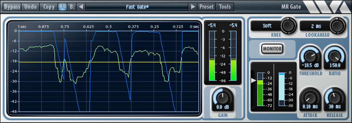 Wave Arts MR Gate Full-Featured Gate/Expander plug-in - download