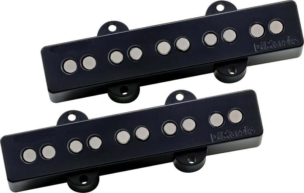 DiMarzio DP552 Area J 5 Jazz Bass pickup set - black - Macdaddy Music