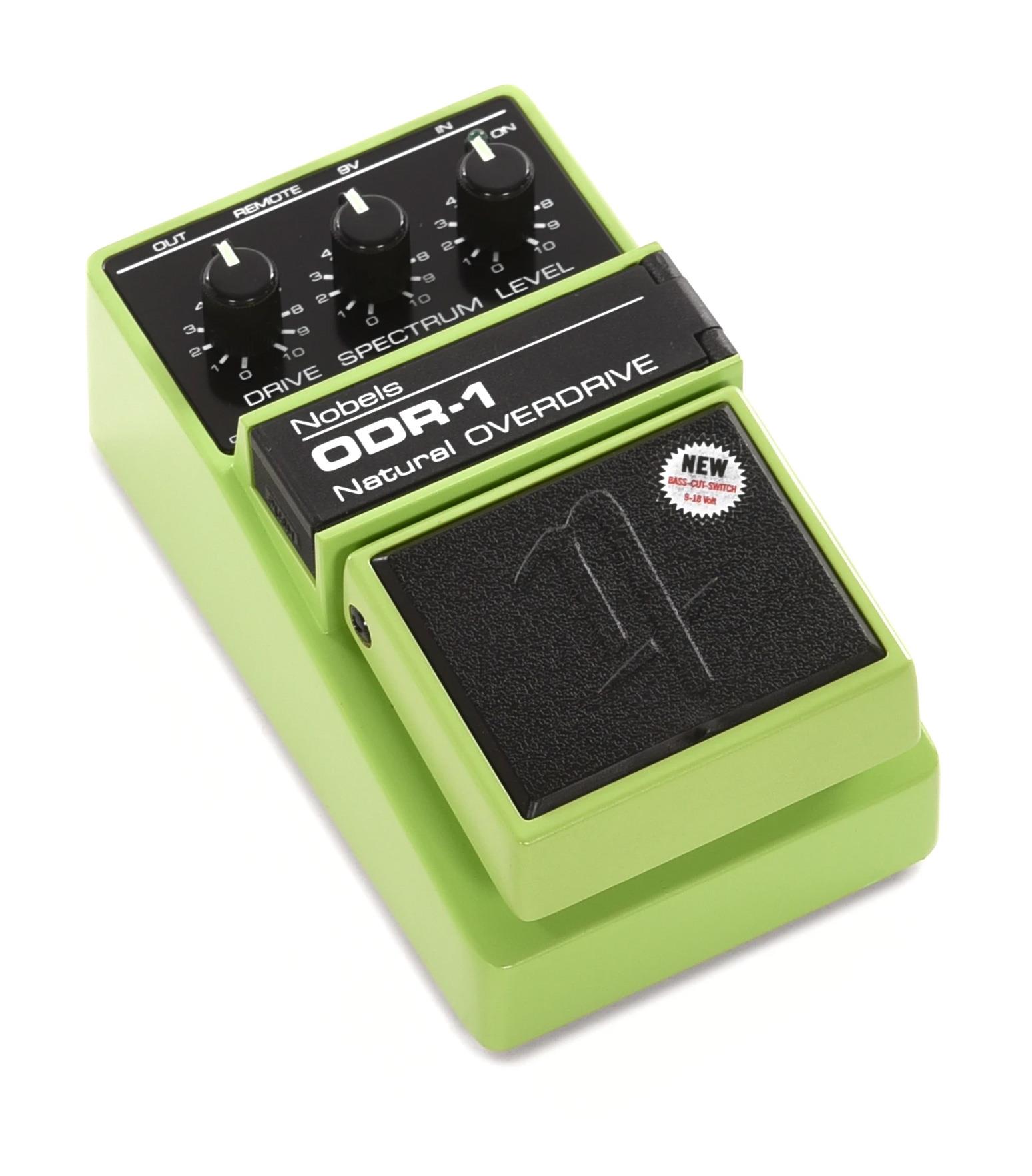 Nobels ODR-1 Overdrive pedal w/ Bass Cut Switch