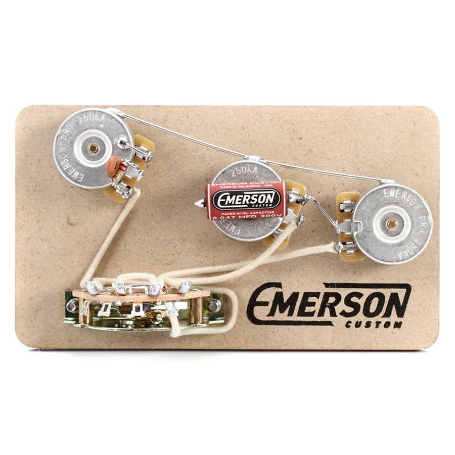 Emerson Custom Strat 5 Way Blender Prewired Kit