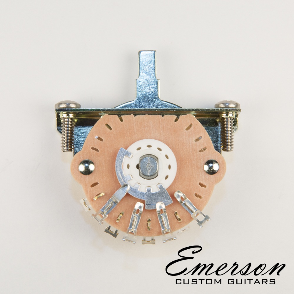 Emerson Custom 5-Way Oak Grigsby Lever Switch