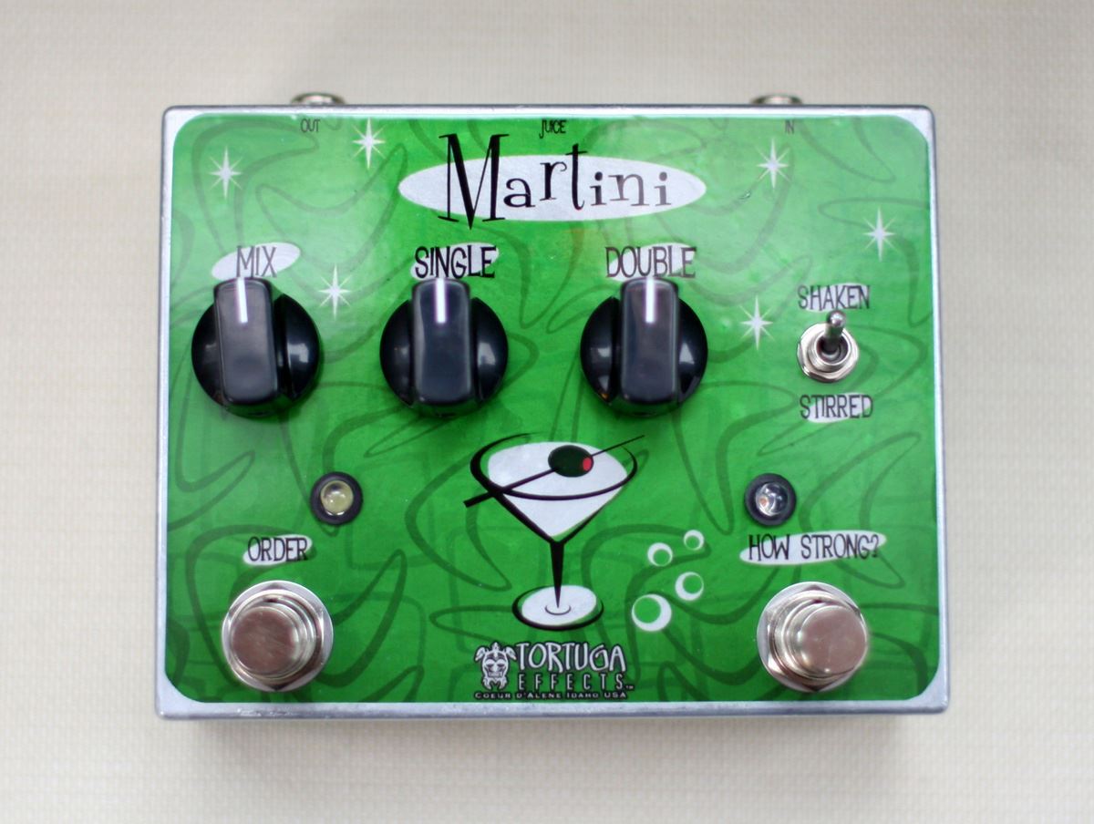 Tortuga Effects Martini Dual Analog Chorus / Vibrato pedal