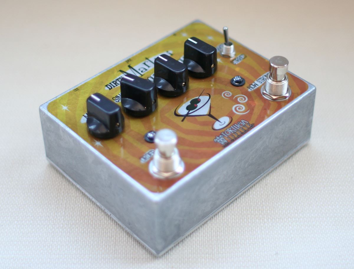 Tortuga Effects Dirty Martini Dual Analog Modulator / Vibrato pedal