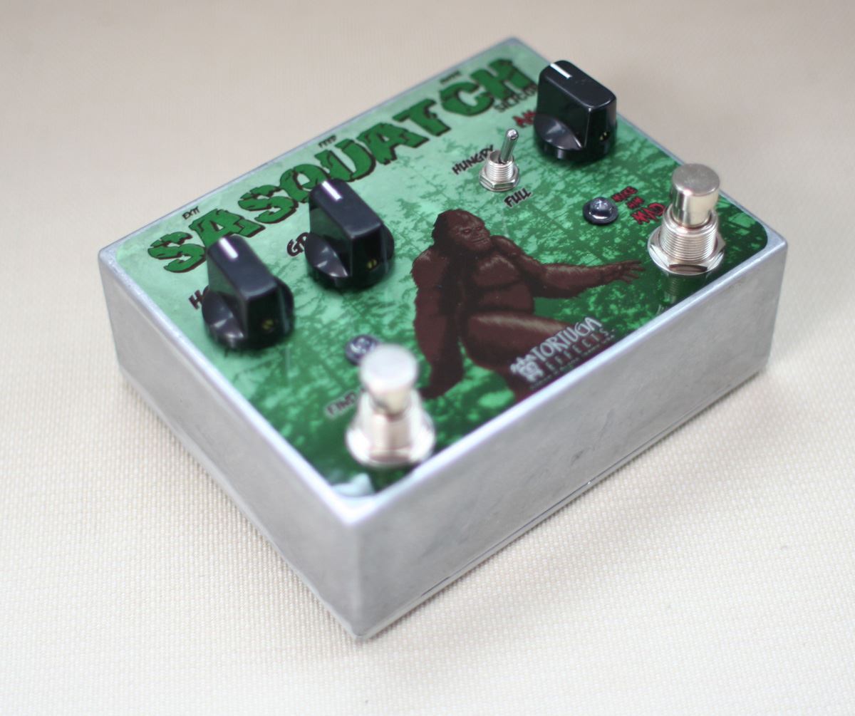 Tortuga Effects Sasquatch Dual Silicon Fuzz pedal