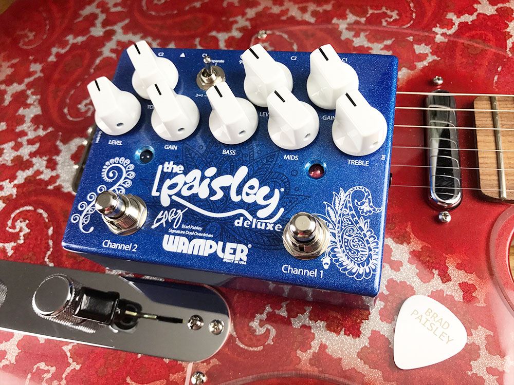 Wampler Pedals Paisley Deluxe Overdrive pedal - Macdaddy Music