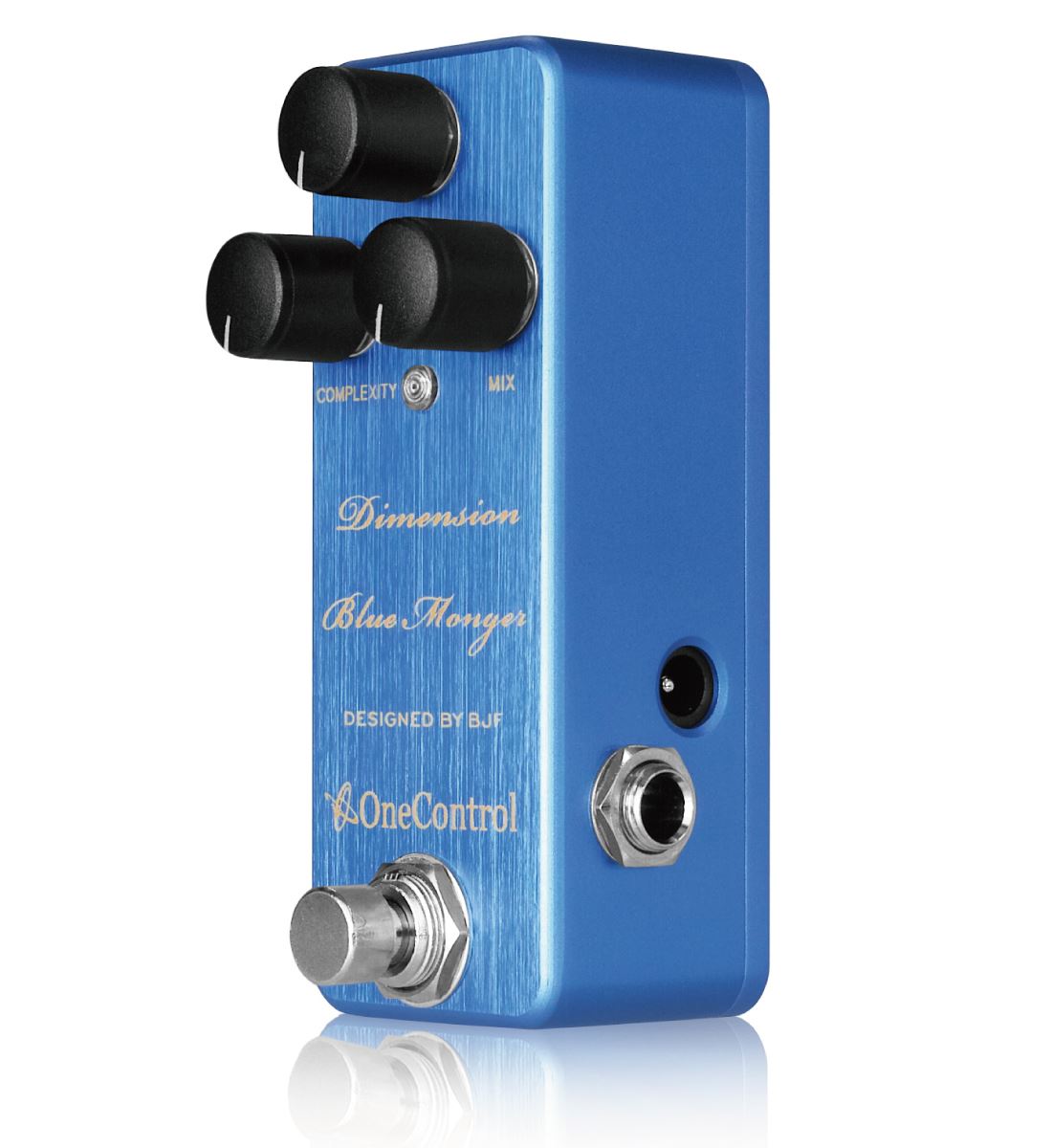 One Control BJF Designed Dimensions Blue Modulation pedal