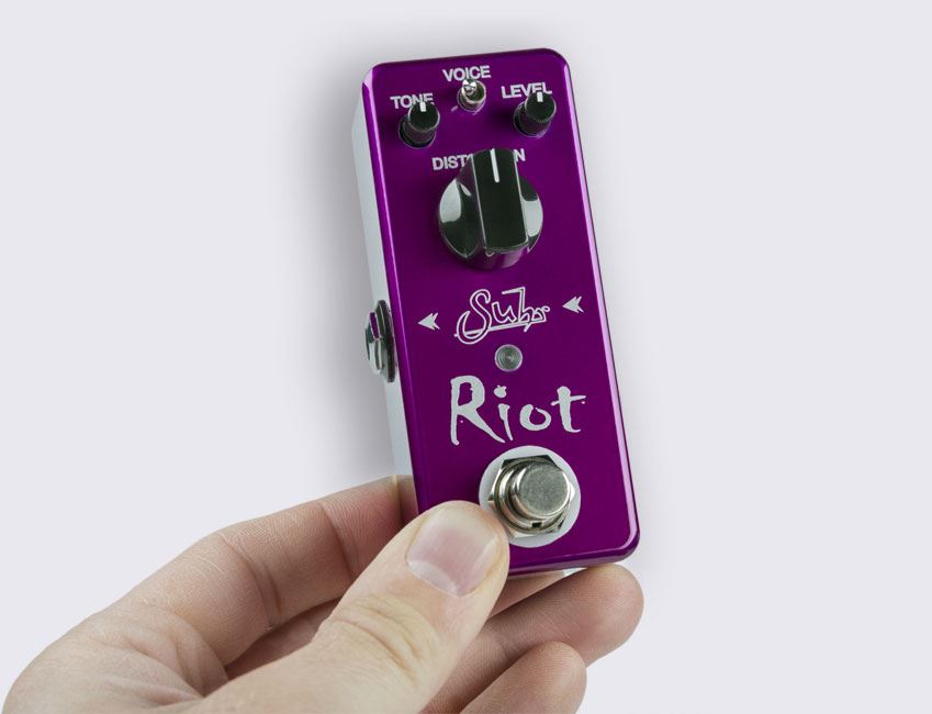 Suhr Riot Mini Distortion pedal - Macdaddy Music