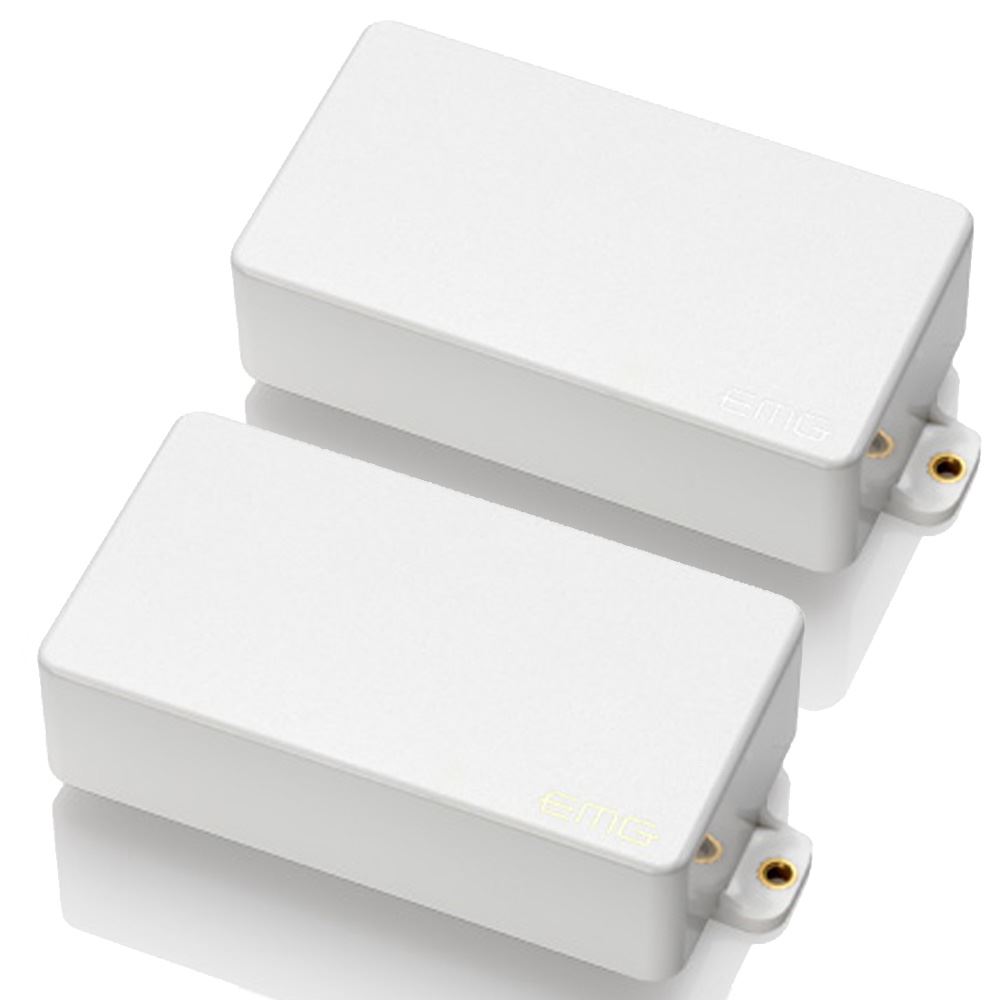 EMG 81/85 Humbucker Pickup set - white active