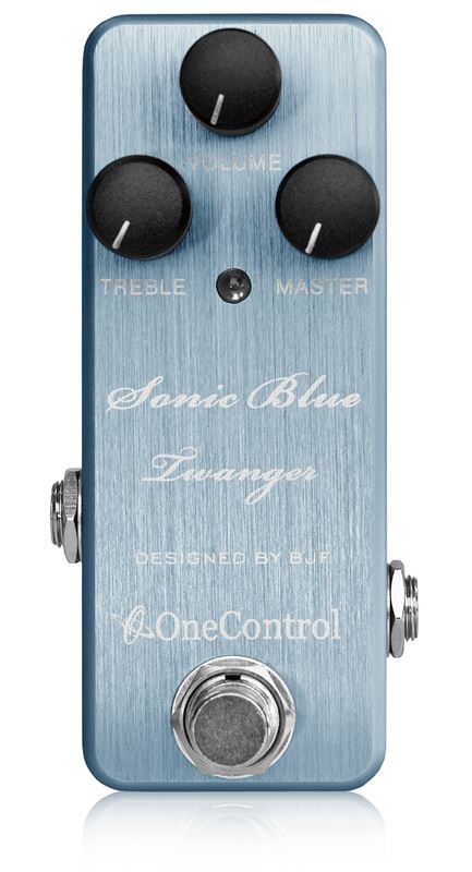 blue distortion pedal