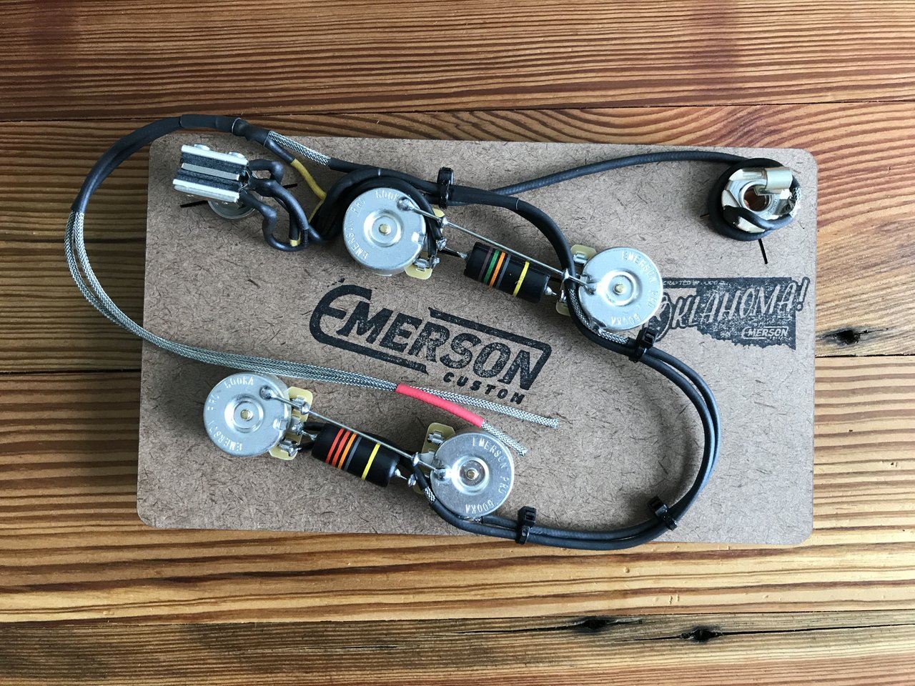 Emerson Custom ES-335 Prewired Kit - 500k pots