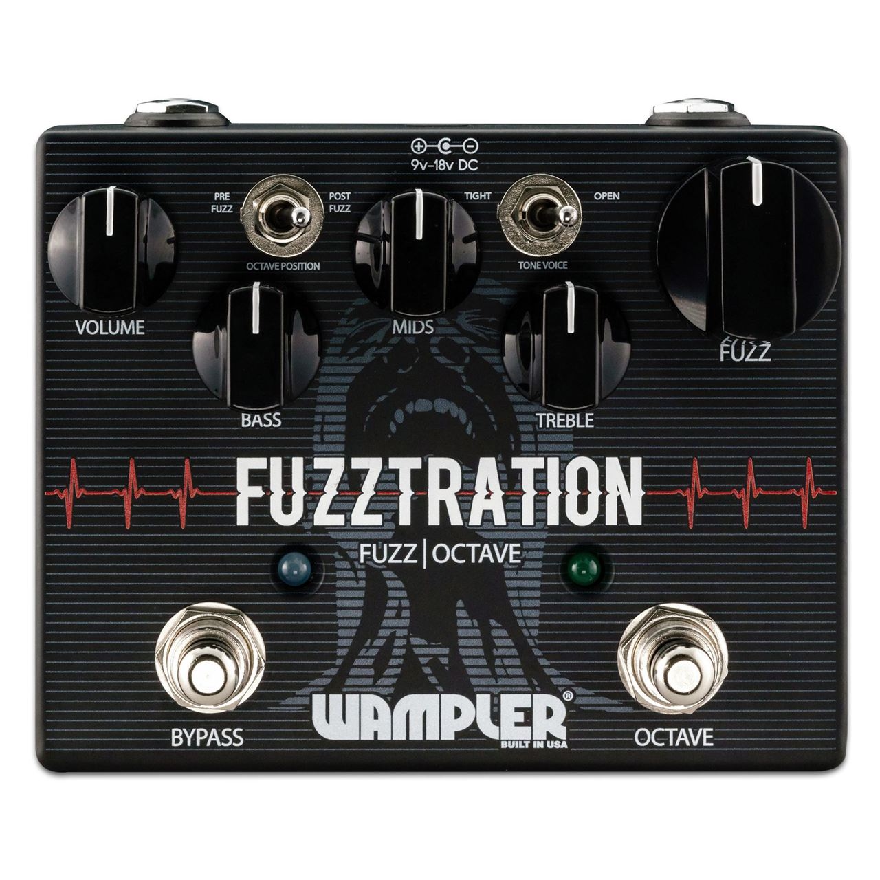Macdaddy　Music　Wampler　Fuzz　Octave　Pedals　FuzzTration　pedal