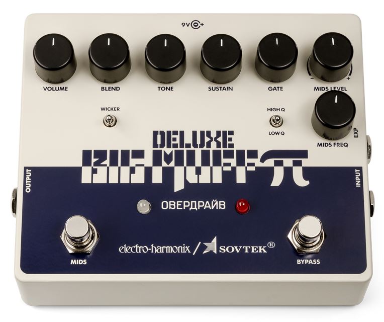 Electro-Harmonix Sovtek Deluxe Big Muff Pi Fuzz pedal
