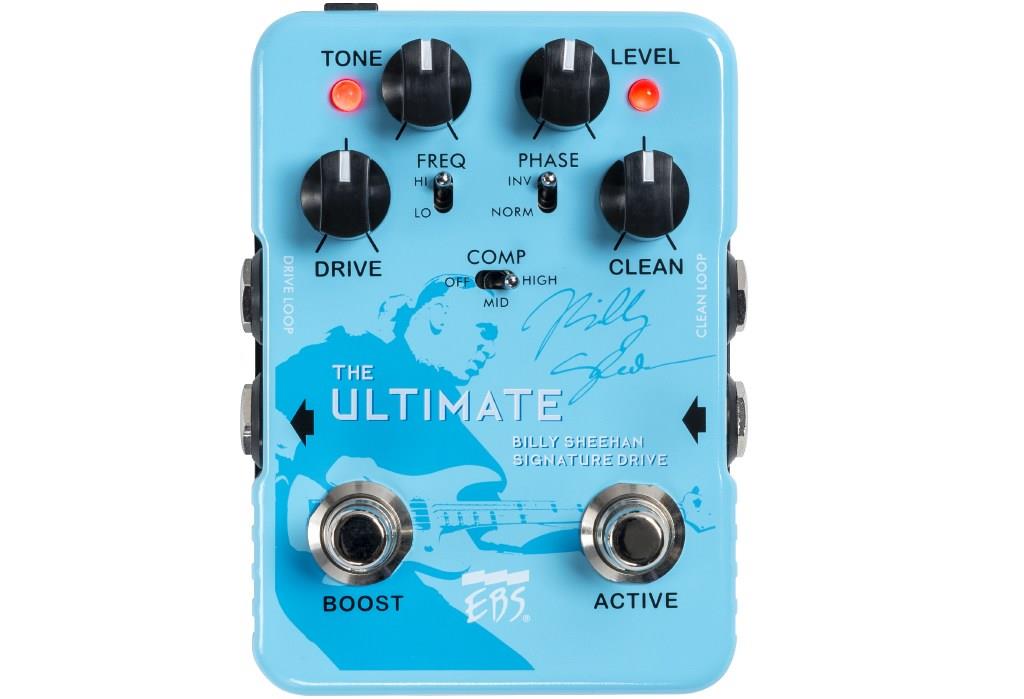 EBS Billy Sheehan Ultimate Signature Bass Drive pedal